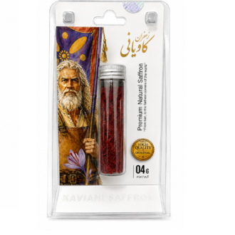 زعفران چهار گرمی درفش کاویانی